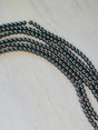 Non-magnetic synthetic hematite beads strands, aa grade round beads