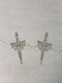 Sword silver color charm , sword pendants witchy charms