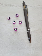 Halloween theme handmade polymer clay beads, flat round with ghost