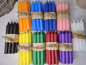Colored Chime Candles , 5 Inch Ritual Set
