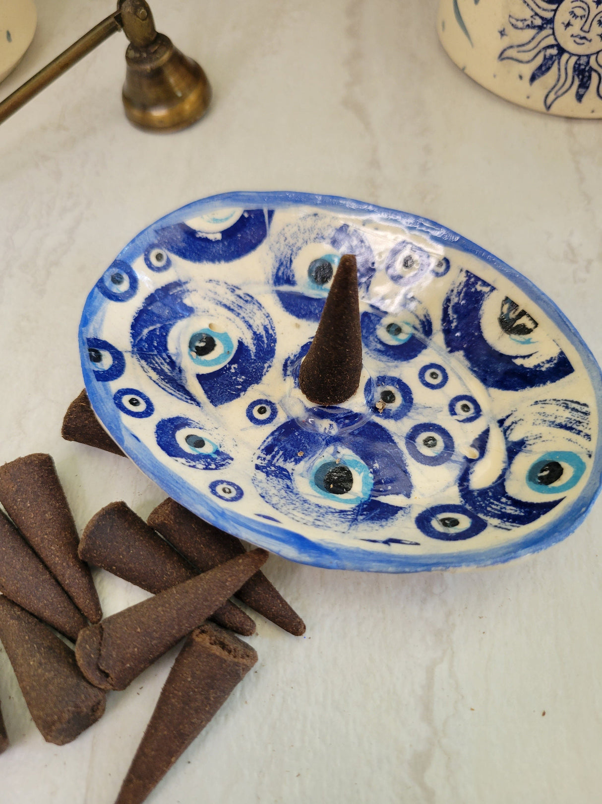 Scented incense cones, incense cone pack