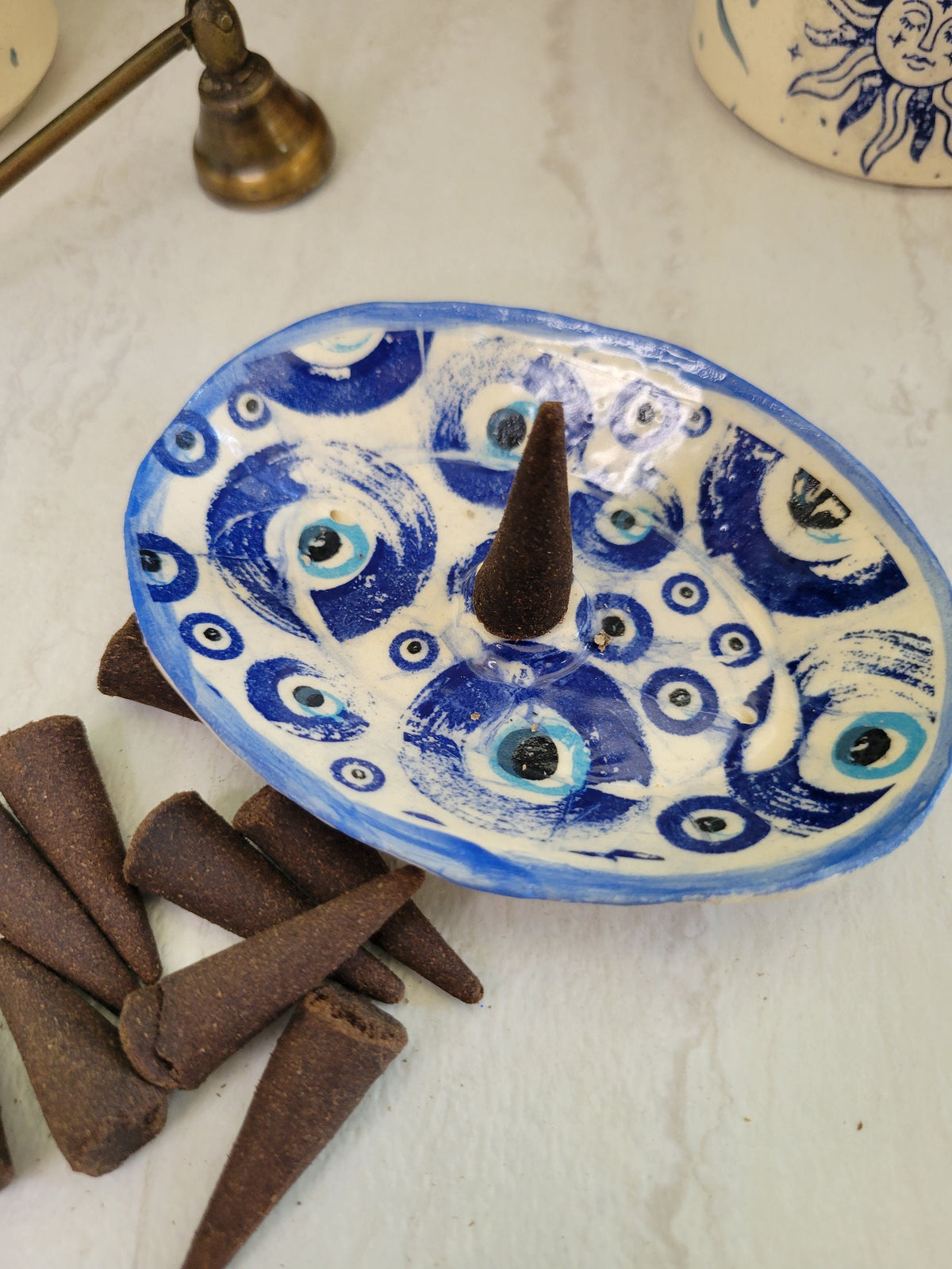Scented incense cones, incense cone pack
