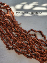 Gemstone Chip Bead Strand: Natural Crystal Necklace Jewelry Making