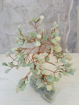Amethyst , Green Aventurine ,Rose Quartz Tree Of Life (7 inch)
