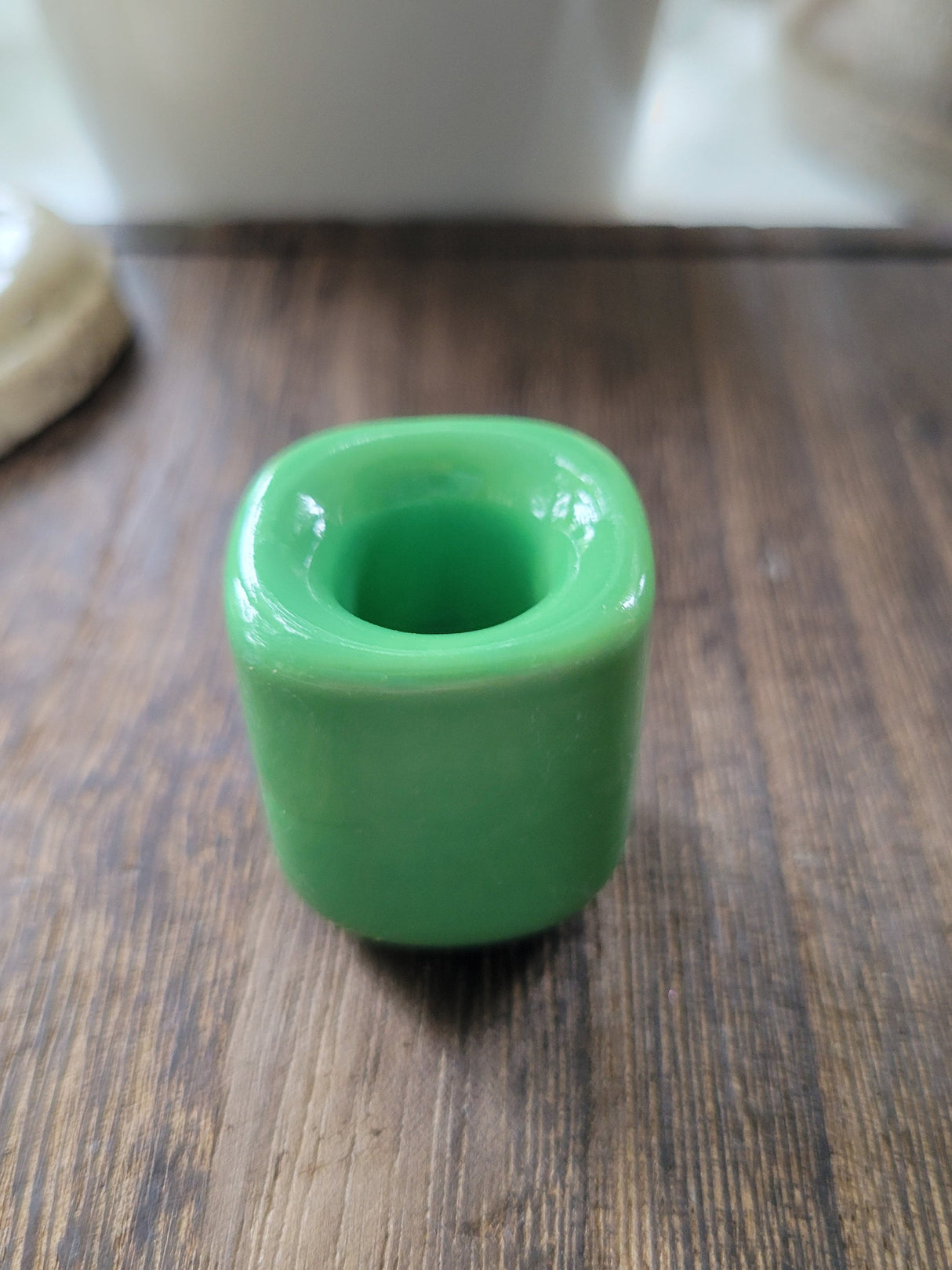 Mini Ceramic Chime Candle Holder: Altar Decor, Multiple Colors