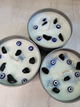 Soy Candles Crystal Chips Candles 8oz Housewarming Candle Hand Poured Candles Gift for her