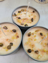 Frankincense and Myrrh candle meditation cleansing space candle