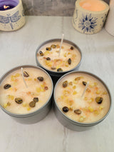 Frankincense and Myrrh candle meditation cleansing space candle