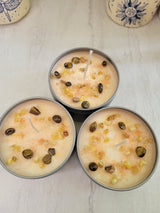 Frankincense and Myrrh candle meditation cleansing space candle