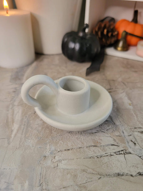 Handmade Ceramic candle holder, taper candle holder, for wedding party home decoration