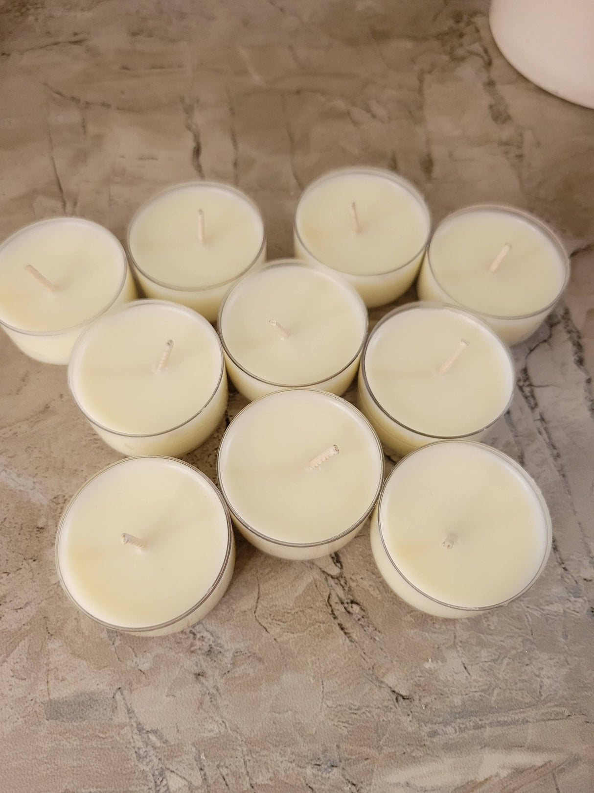 Scented Soy Wax Tea Lights - 10 Pack