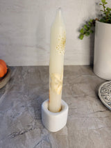 Handmade Ceramic Taper Candle Holder: Elegant Home Decor