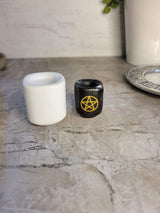 Handmade Ceramic Taper Candle Holder: Elegant Home Decor
