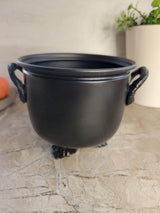 Handmade Witch Cauldron: Altar Decor with Triple Moon, Pentacle, or Tree of Life