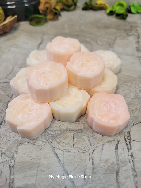 Fresh Cut Roses Wax Melts: Home Fragrance, Cozy Scent (12 Count)