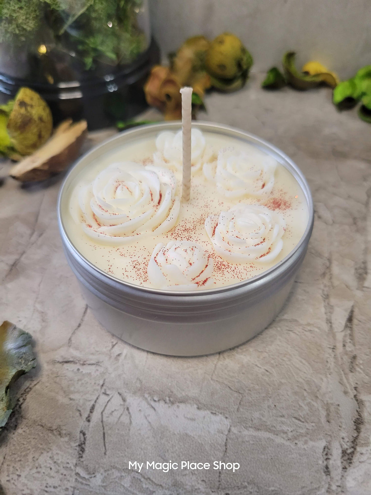 Roses Candle ,Valentine's Day Gifts, Dessert Candles, Love Candle