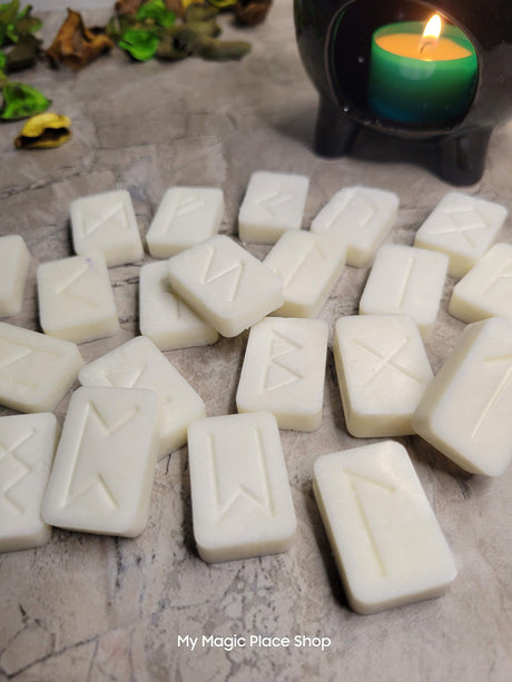 Rune Set Wax Melts Handmade Wax Melts Scented Melts Witchy Wax Melts Divination