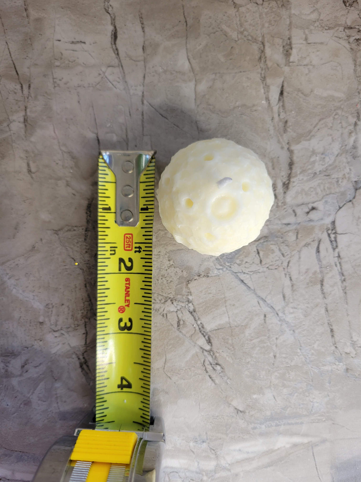 Handmade Soy Wax Moon Candle: Scented Small Candle (2 oz)