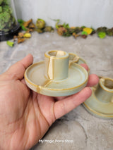 Small Taper Candle Holder , Handmade Candle Holder Tealight Holders,Ceramic Holder