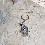 Evil Eye Keychain Charm ,Handmade Keychain, Evil Eye Protection , Gift For Her