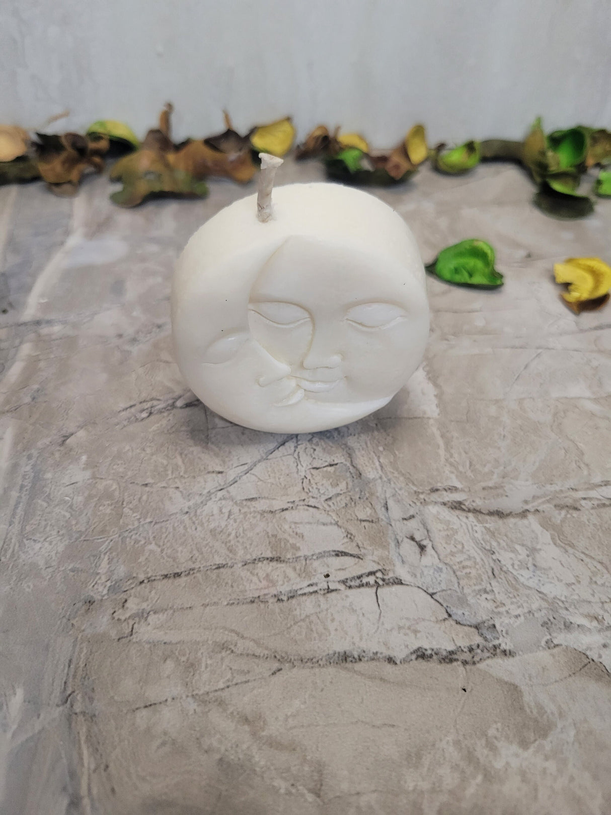 Moon and Sun Soy Candle: Handmade Aromatherapy Candle