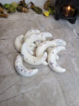 Crescent Moon Wax Melts: Flowers & Herbs, Ritual Aromatherapy