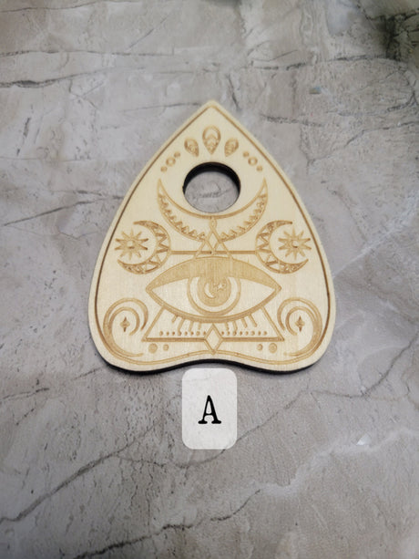 Witchy Planchette Sphere Holder: Crystal Ball Altar Decoration