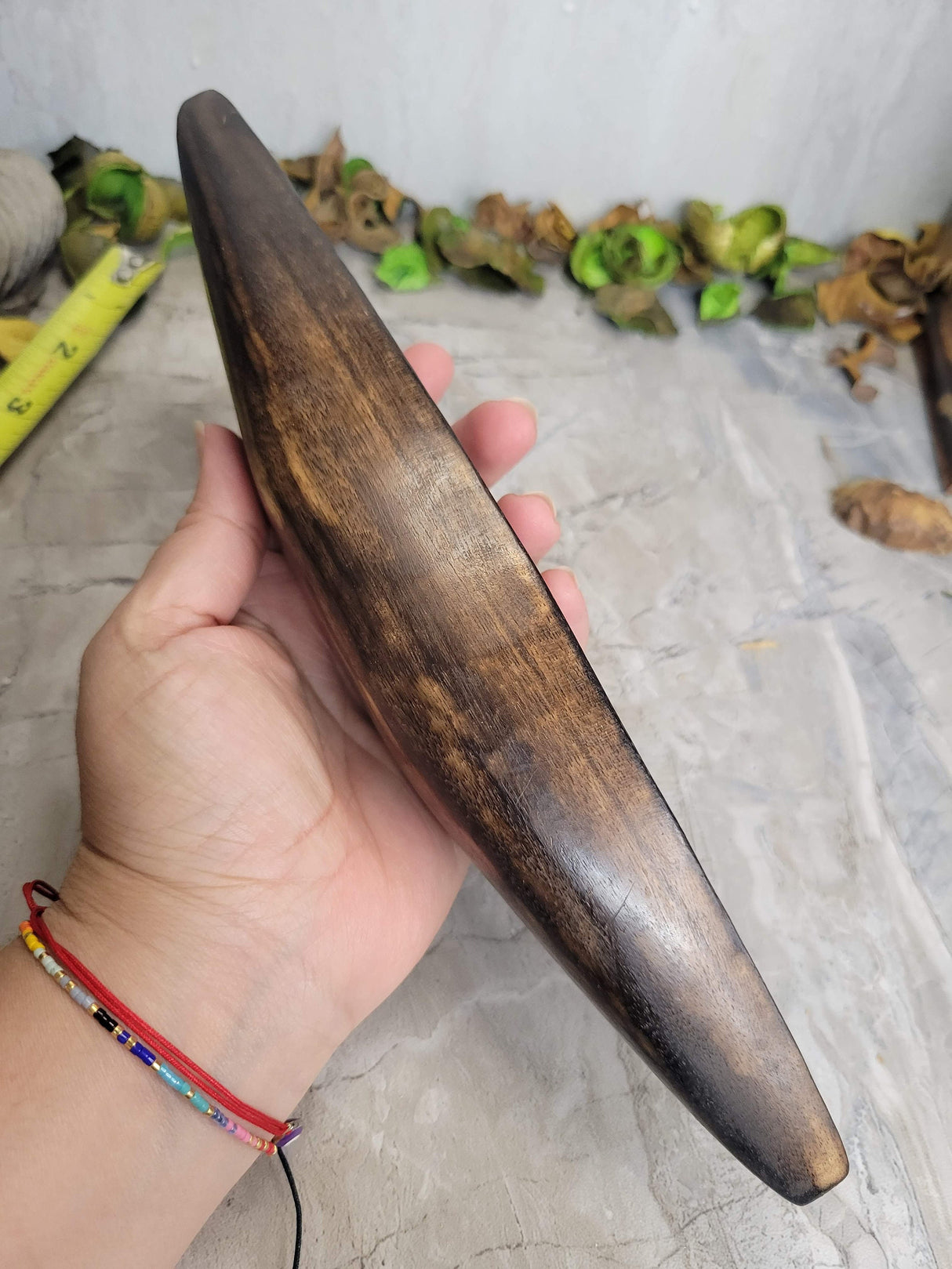 Canoe Wood Double Incense Burner: Small Incense Holder