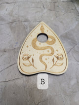 Witchy Planchette Sphere Holder: Crystal Ball Altar Decoration