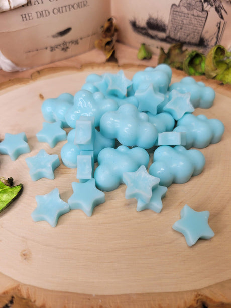 Celestial Soy Wax Melts: Stars & Clouds, Hand Poured