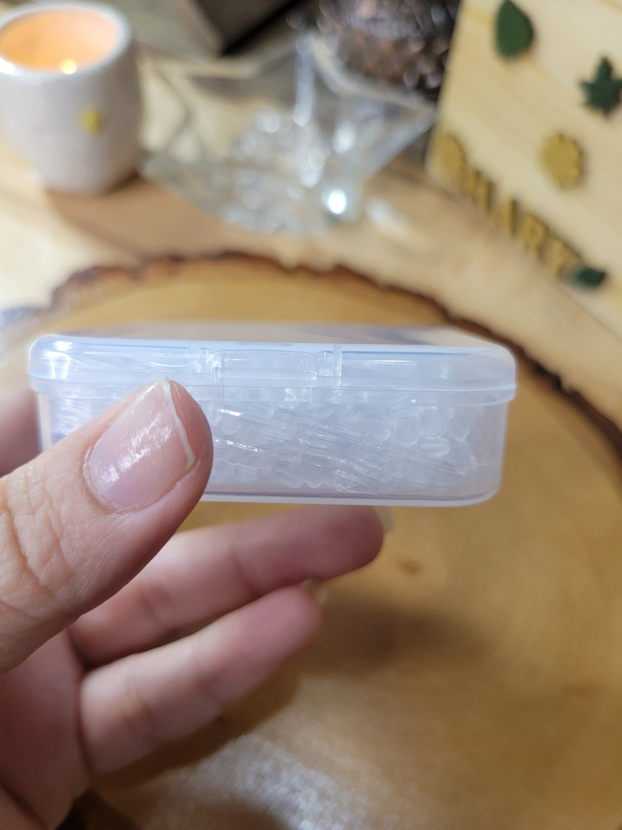 Clear Rubber Earring Backs: Bell Stopper, 1000pcs