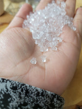 Clear Rubber Earring Backs: Bell Stopper, 1000pcs