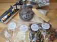 Resin Incense Burner Starter Kit: Soapstone Burner, Resins, Palo Santo