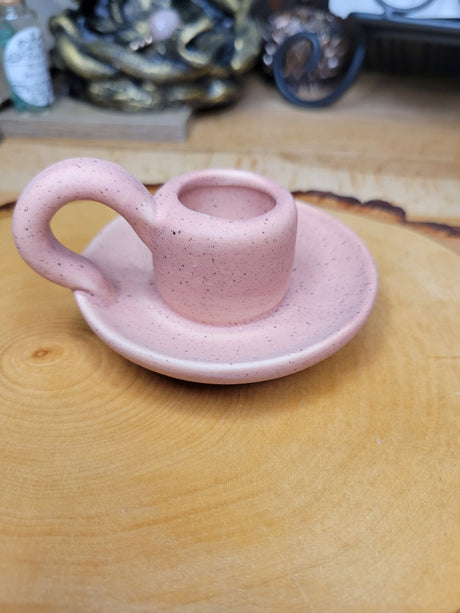Handmade Ceramic candle holder, taper candle holder, for wedding party home decoration