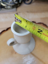 Handmade Ceramic Taper Candle Holder: Home Decor