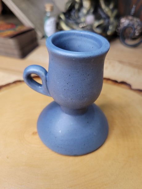 Handmade Ceramic Taper Candle Holder: Home Decor