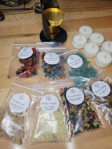 Adjustable Resin Burner Starter Kit: Altar Incense, Tea Lights