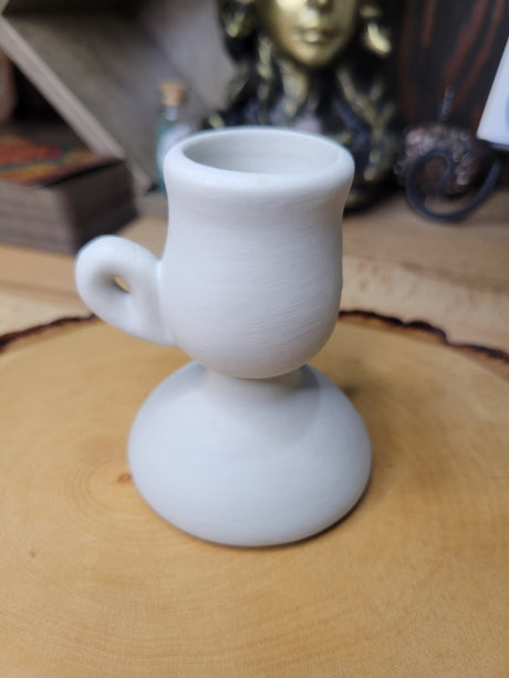 Handmade Ceramic Taper Candle Holder: Home Decor