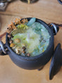 Abundance Candle Cauldron, Patchouli Scented Wax Candle with Crystals for Prosperity and Money, Perfect Gift for Manifestation