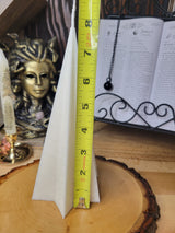 Big Star Palm Wax Pillar Handmade Candle: Altar Decoration