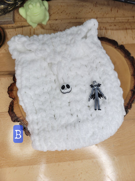 Beautiful Tarot Bag, Handmade Knitted Bag, Crystal Cute Crochet Small Bag Gift for Her