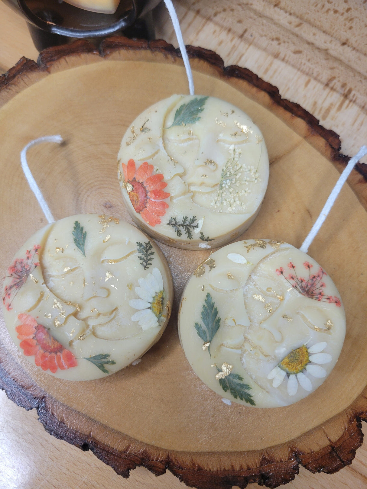 Nag Champa Moon and Sun Romance Candle Gift Candle Flower Moon and Sun Candle for Her Gift for Mom