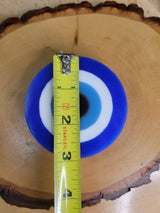 Evil Eye Candle: Round Paraffin Wax Spiritual Gift