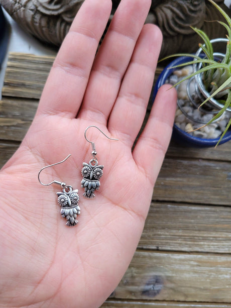 owl earrings