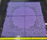 Purple Altar Cloth: Wiccan Witchcraft Decor (18" X 18")