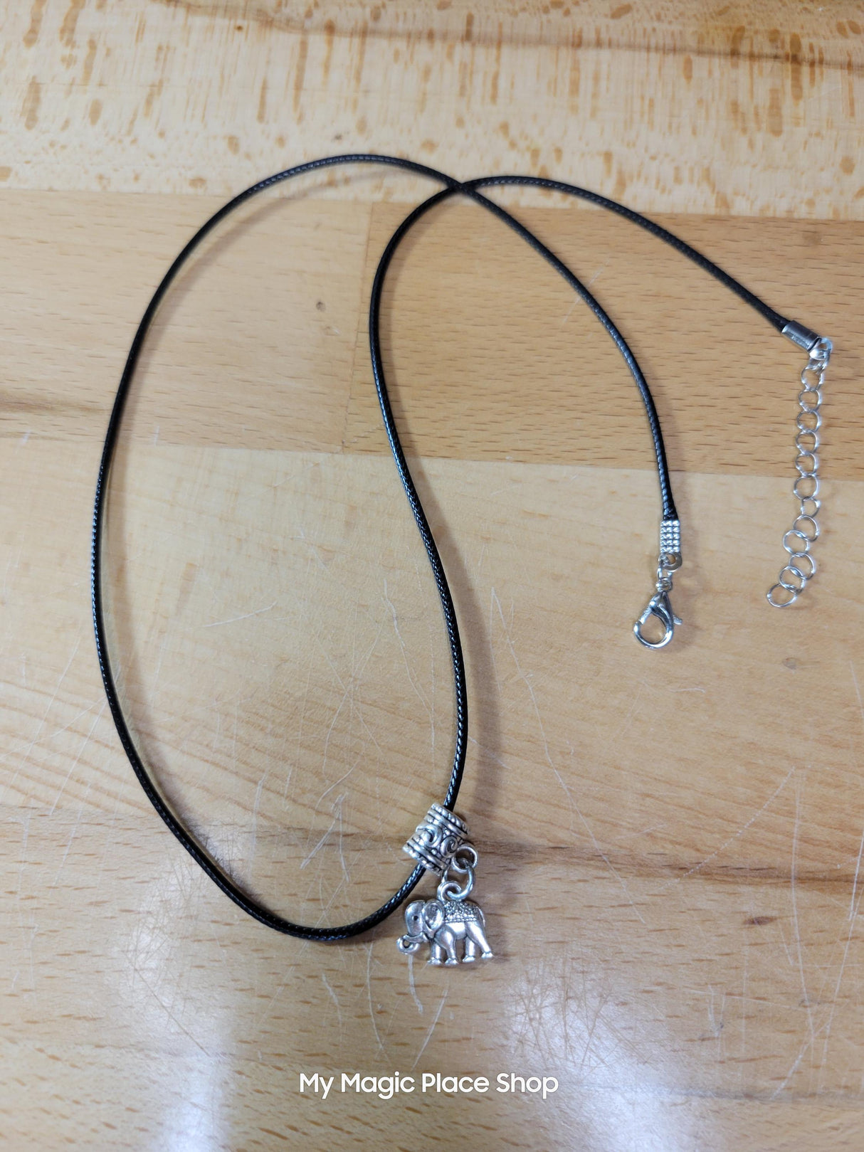 Elephant Pendant Necklace: Animal Lover Jewelry