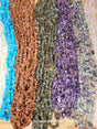 Gemstone Chip Bead Strand: Natural Crystal Necklace Jewelry Making
