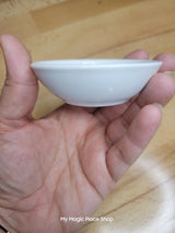 Handmade Ceramic Ring Dish: Gold Flower Trinket Dish