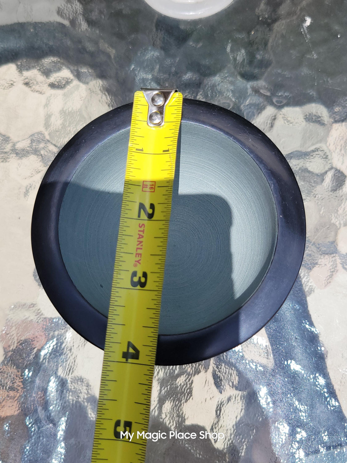 Moon Black Mortar and Pestle, Soapstone Herb Grinder Handmade Mortar