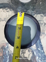 Moon Black Mortar and Pestle, Soapstone Herb Grinder Handmade Mortar